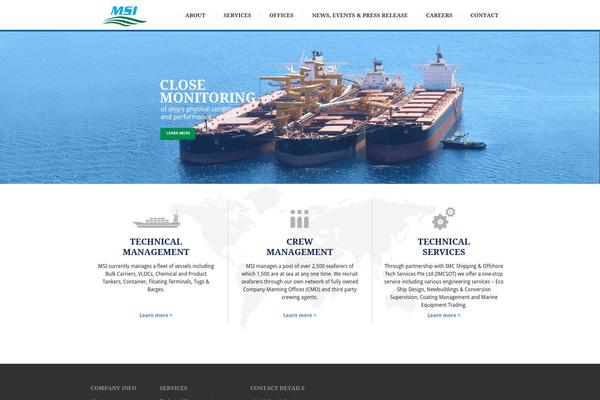 Firstcom theme site design template sample