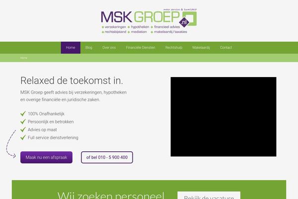 AgentPress Pro theme site design template sample