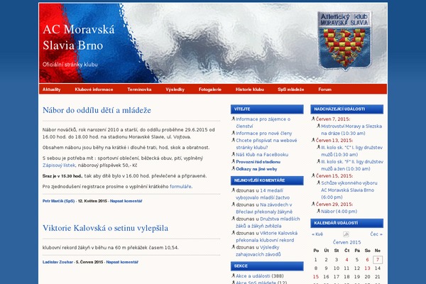 Site using Event post plugin