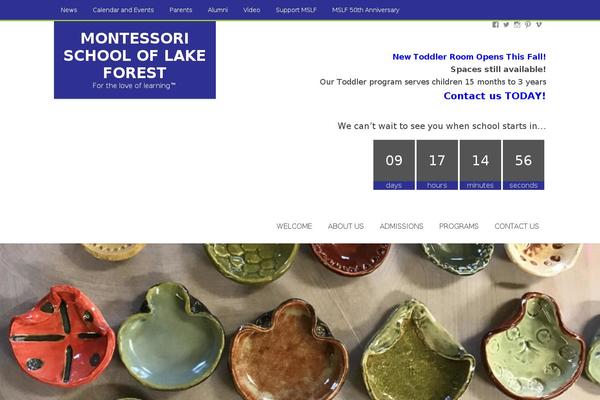 Site using Genesis Slider plugin