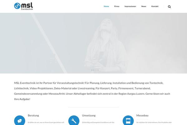 Smartco theme site design template sample