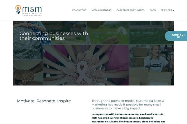 Responsive Brix theme site design template sample