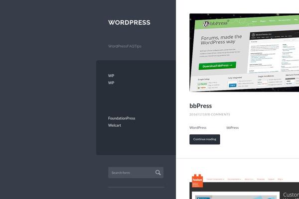 Wilson theme site design template sample