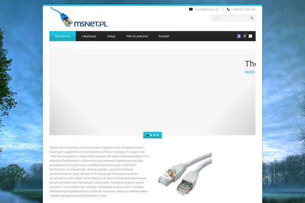 Blue Diamond v1.09 theme site design template sample