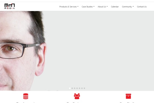Deck theme site design template sample