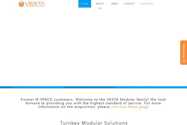 mspaceholdings.com site used Vesta-modular