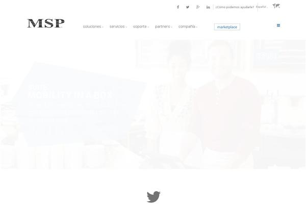 Dalton theme site design template sample