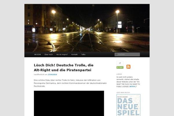 Site using Mailpoet plugin