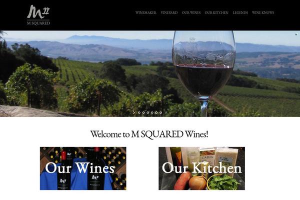 Mercury theme site design template sample
