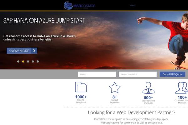 Site using Expert Village Media Portfolio plugin