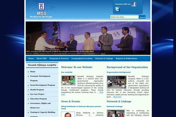 Mss theme site design template sample