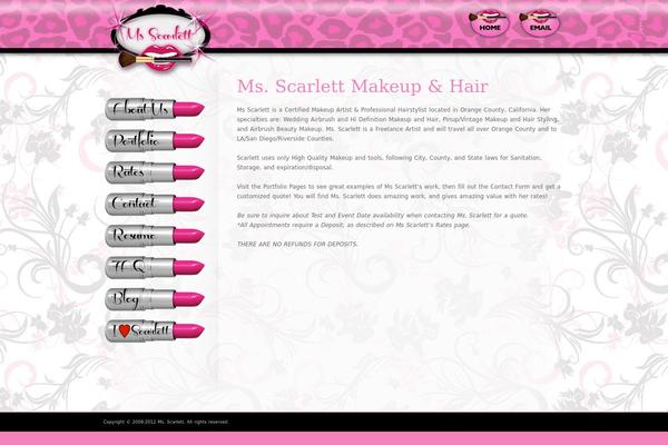 inFocus theme site design template sample