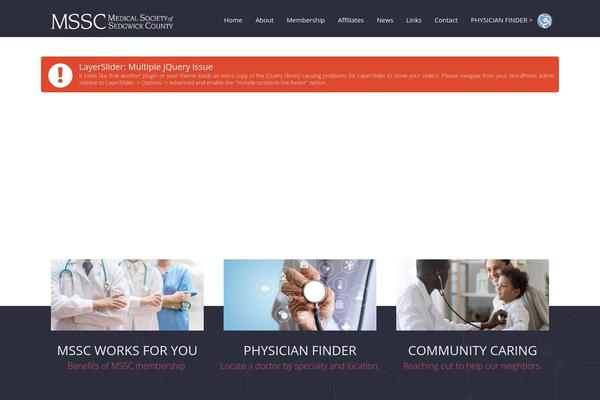 MF theme site design template sample