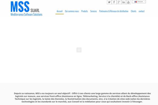 Mss theme site design template sample