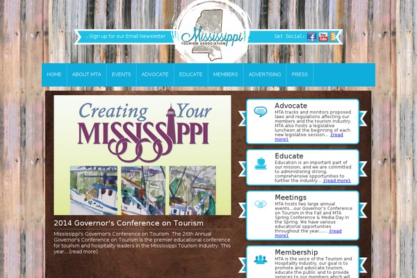 Mta theme site design template sample