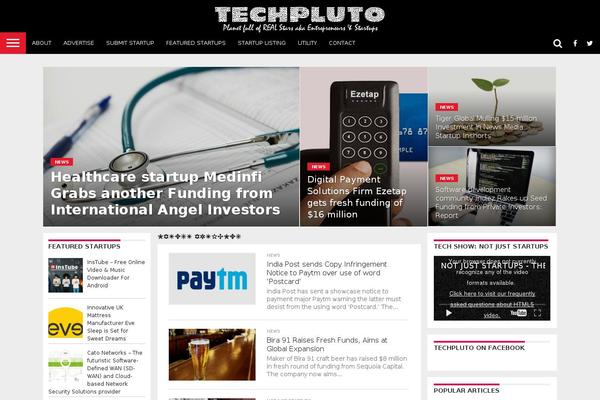 Site using AccessPress Social Counter plugin