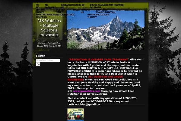 Alpine theme site design template sample
