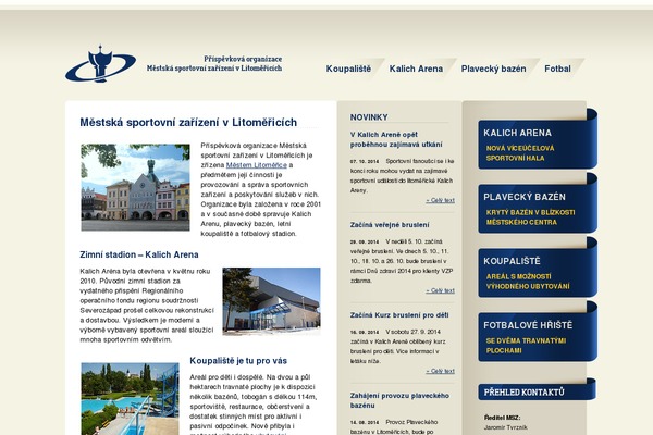 Sablona theme site design template sample