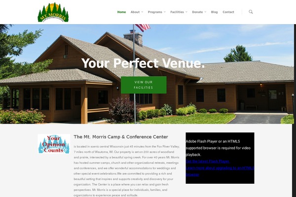 Salient theme site design template sample