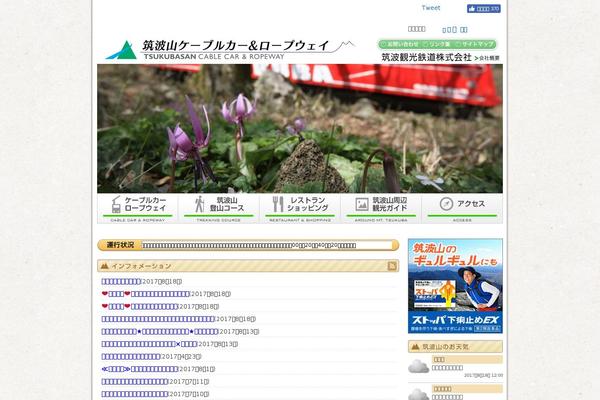 Site using WP-chgFontSize plugin
