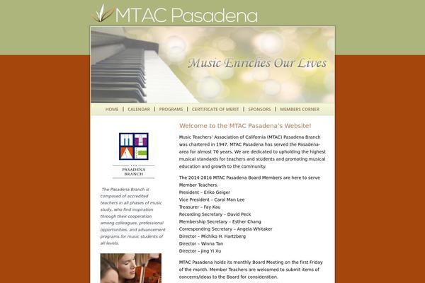 mtacpasadena.com site used Theme6