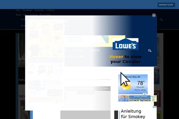 Site using Ajax-load-more-seo plugin