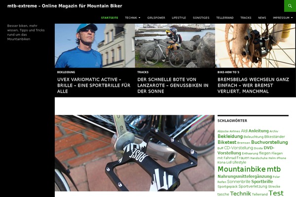Twenty Fourteen theme site design template sample