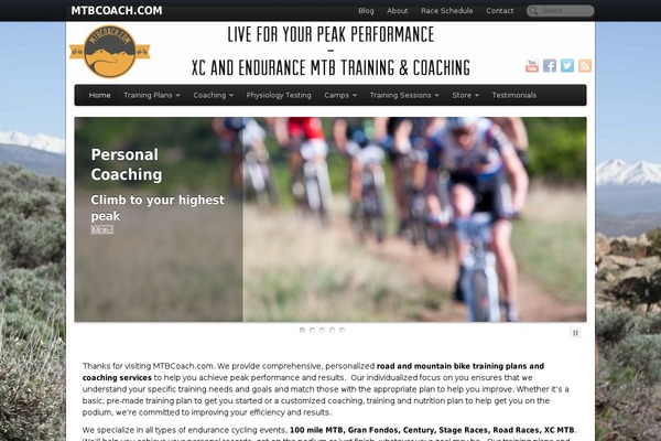 Site using Meta Slider plugin