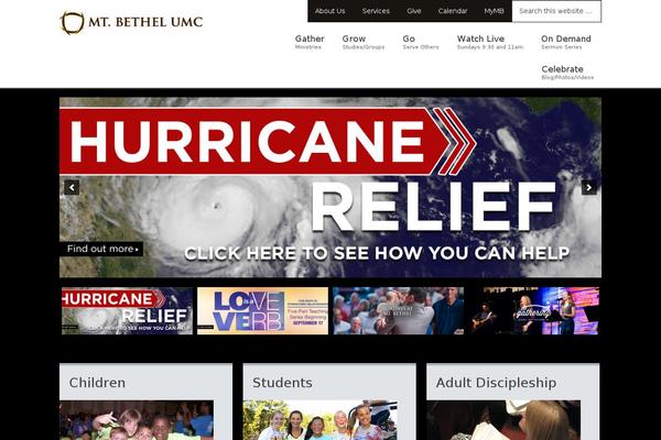 Church theme site design template sample