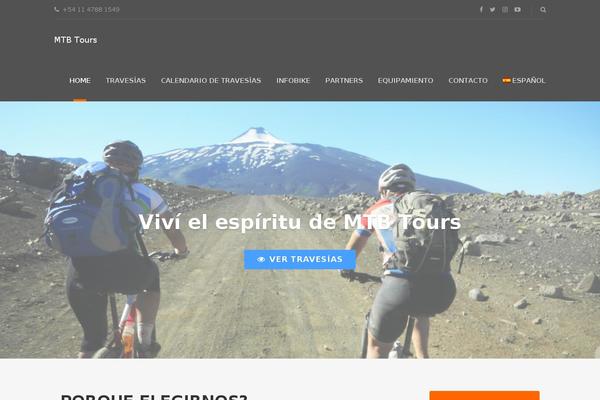Adventure-tours theme site design template sample