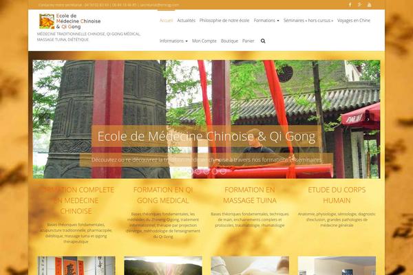 Quest theme site design template sample