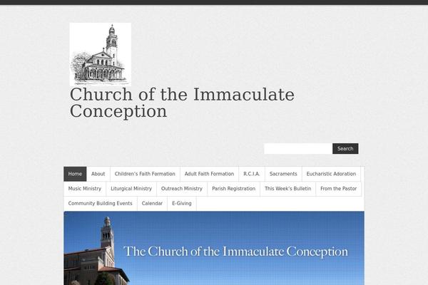 Simple Catch theme site design template sample