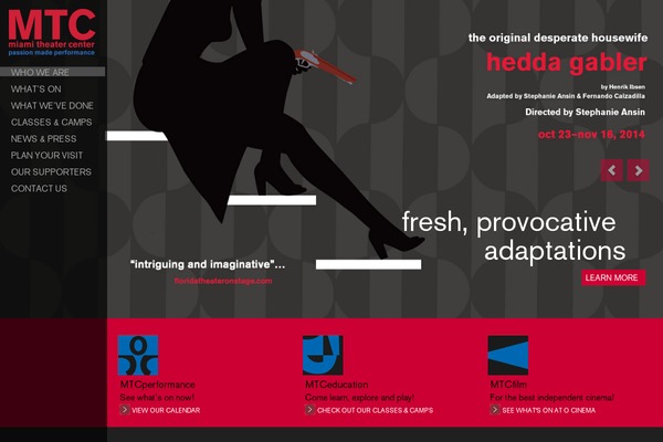 Mtc theme site design template sample