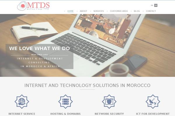 Patti theme site design template sample