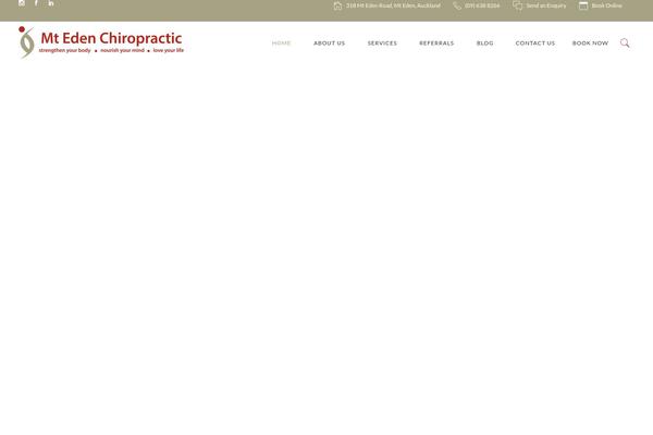 Dalia theme site design template sample