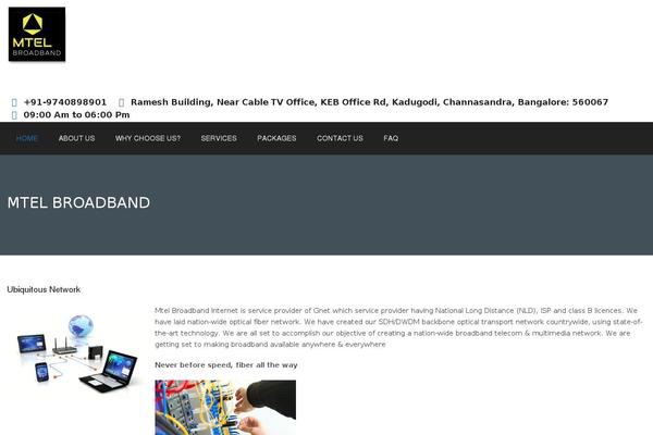 Site using Essential-widgets plugin