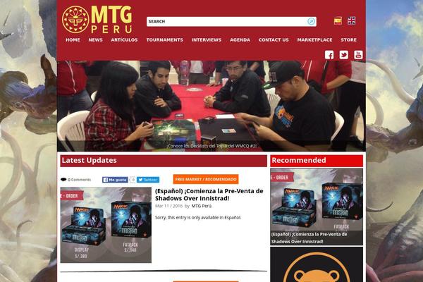 Fizz theme site design template sample