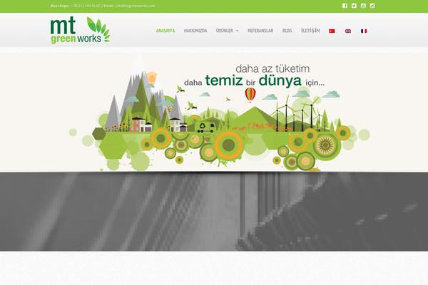 mtgreenworks.com site used Quasar