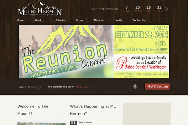 mthermon.com site used Wp-church