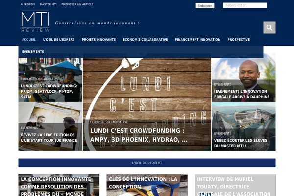 Storm theme site design template sample