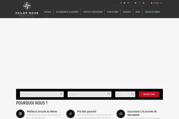 Adventure-tours-child theme site design template sample