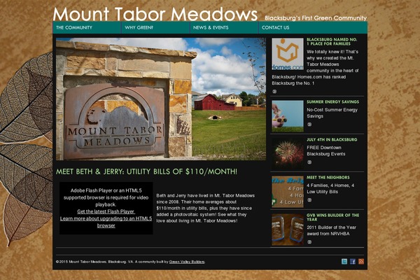 mtmblacksburg.com site used Styled
