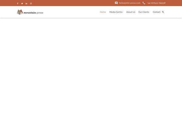 Materialize theme site design template sample