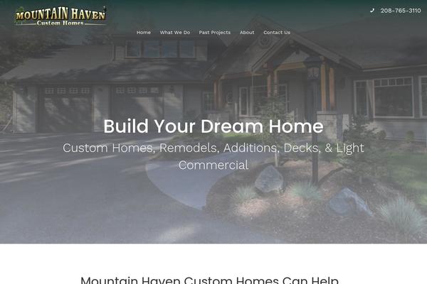 Bb-theme-child theme site design template sample