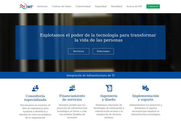 Bridge theme site design template sample