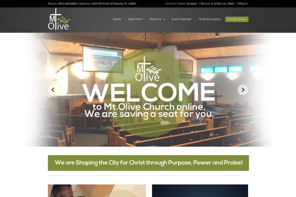 Savior theme site design template sample