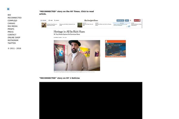 Expositio theme site design template sample