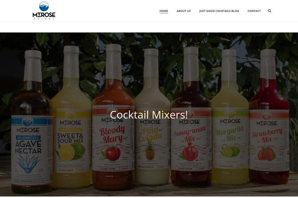 Jupiter theme site design template sample