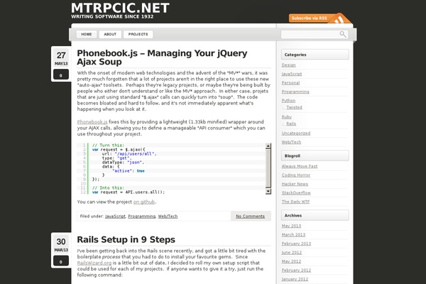 LightWord theme site design template sample
