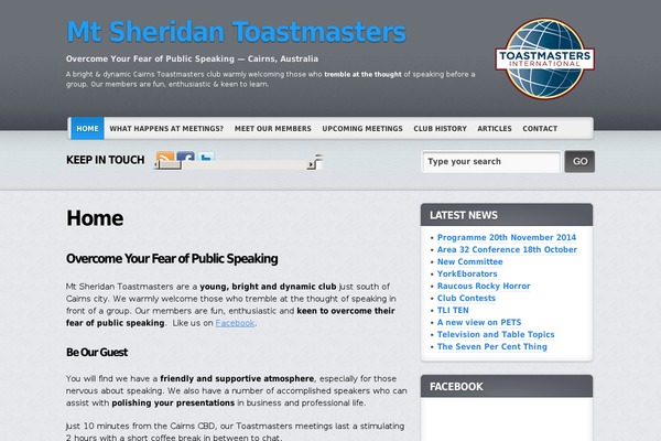 evolve theme site design template sample